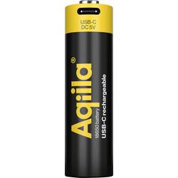 Aqiila 18650 USB-C Akku Li-Ion 2000 mAh 3.7 V 1 St. USB-C® Akku 18650 Li-Ion 3.7 V 2000 mAh 1 St. AQ18018650398C1
