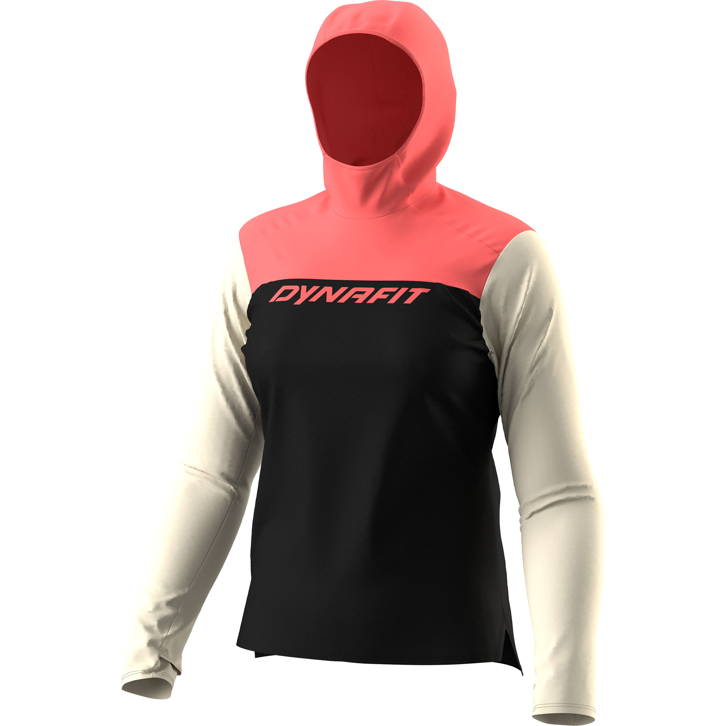 Dynafit Traverse Sun Damen Hoodies rot Größe M Trekking Elastisch