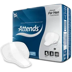 Attends for Men 3 Einlagen für Männer 14 St