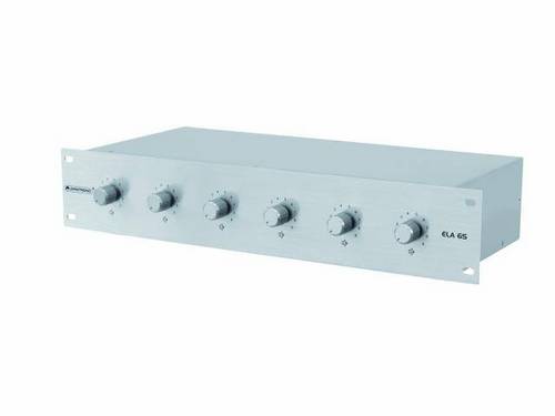 Omnitronic ELA 6S ELA-Lautstärkeregler Silber