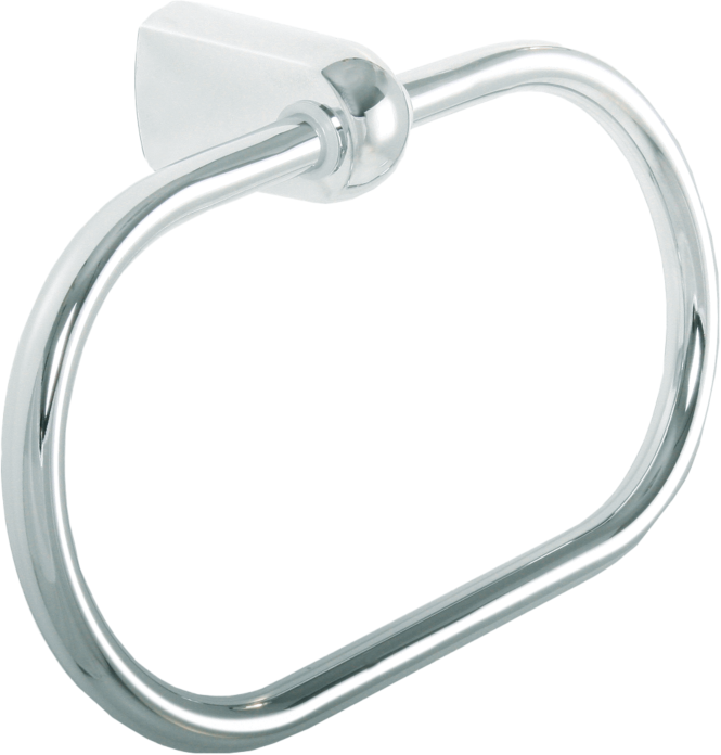 Bravat Metasoft Handtuchring 816810 chrom