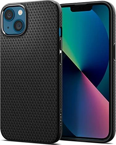 Spigen Liquid Air Matte Black für iPhone 13