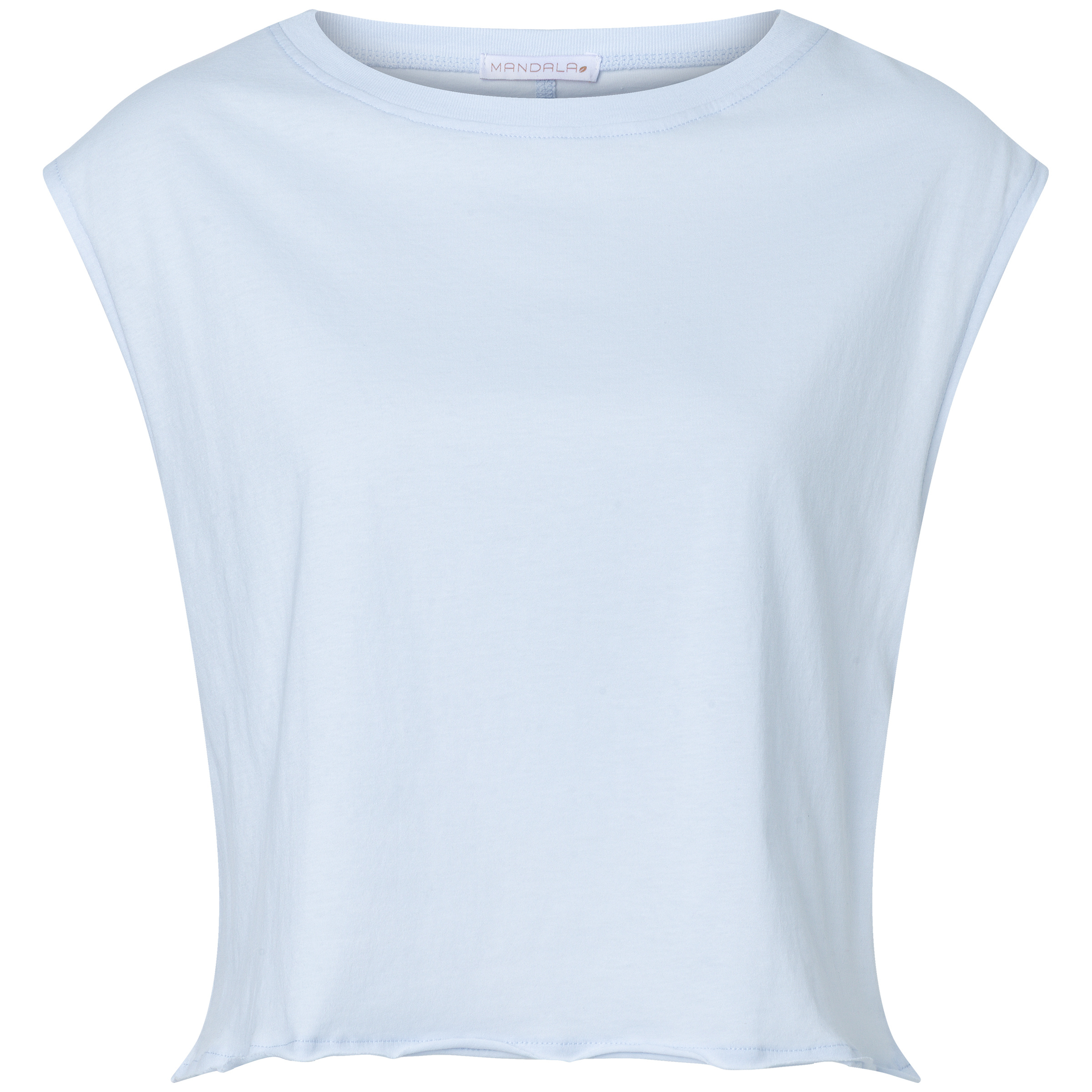 Mandala Relax Fit Damen T-Shirts blau Größe XS Yoga Hautfreundlich