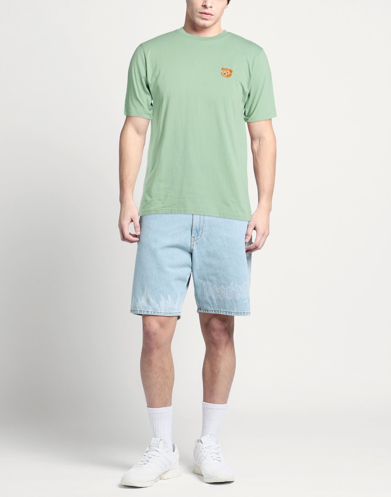 Baron Filou Camiseta Hombre Verde claro M Hombre