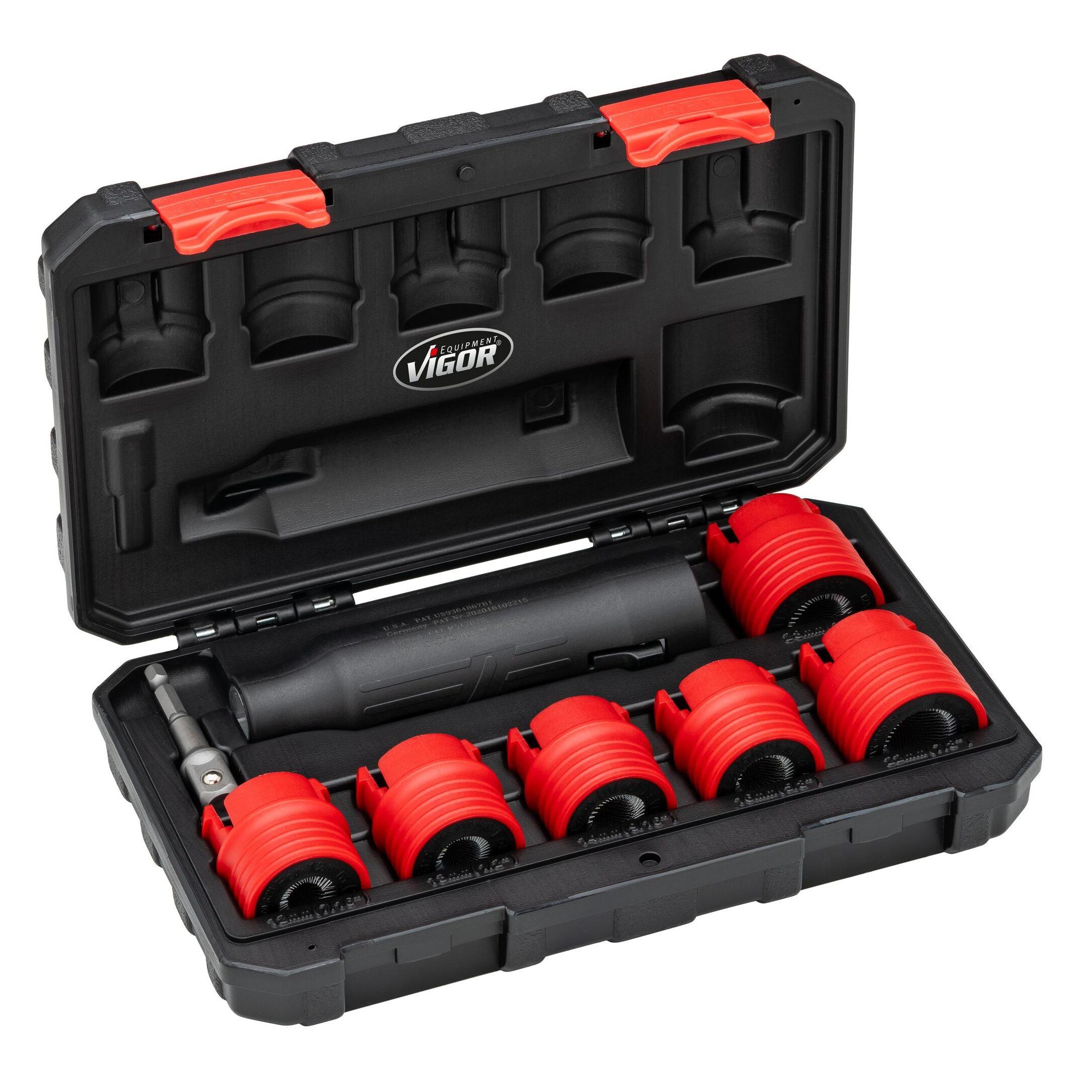 Vigor Bolzenreiniger V6850/6 8-teilig Anzahl Werkzeuge: 8 (V6850/6)