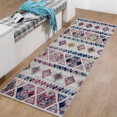 Amer Rugs Aurelia Inna Multicolored Geometric Area Rug