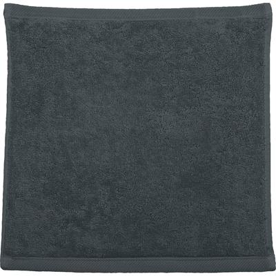 Seiftuch ROSS "Vita 4004", grau (schiefer), B:30cm L:30cm, Frottier, Handtücher