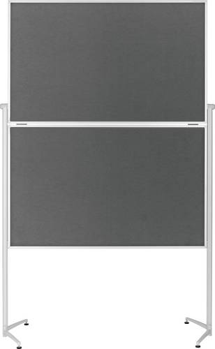 Magnetoplan Moderationstafel Evolution plus Filz Grau 1151301