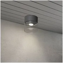 Varese LED Deckenleuchte anthrazit 6W
