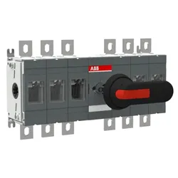 ABB OT315E33P Lasttrennschalter 6-polig 315 A, mit Griff und Welle