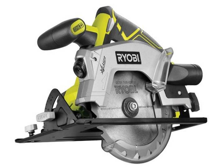 Scie circulaire 18V One+ RYOBI RWSL1801M Ø150 mm - 4700 tr/min(vendu sans batterie)