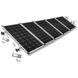 Befestigungskit mit Stockschrauben für Schrägdachmontage Solarpanele Rahmenhöhe 30mm | 5 | 30mm
