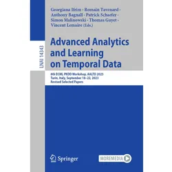 Advanced Analytics and Learning on Temporal Data, Fachbücher