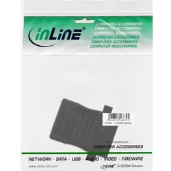 INLINE HDMI Adapter zum Einbau, HDMI A Buchse/Buchse, vergoldete Kontakte, 4K2K kompatibel