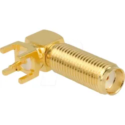 DELOCK 65848 - SMA Buchse, 90°, PCB