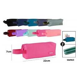 Sampack Piórnik dwukomorowy z uchwytem MIX (63881802)