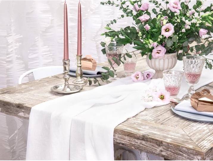 Tafelloper Licht Creme