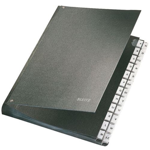 LEITZ Pultordner 5824 A-Z schwarz