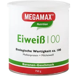 MEGAMAX Eiweiß 100  BANANE 750 g