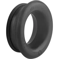 Gewinde-Nippel (Herberger Nippel) 2 '' x 37 mm Gummi-Qualität Art. 3117