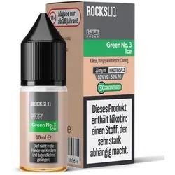 KTS ROCKSLIQ Green No. 3 Ice NicSalt Liquid