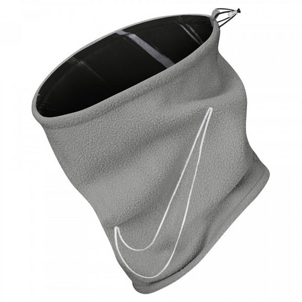 Nike Unisex Volwassenen 2.0 Deeltjes Omkeerbare Halswarmer (Deeltjesgrijs/zwart)