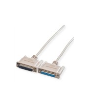 ROLINE Kabel seriell DB-25 M bis W 9 m (11.01.3690)