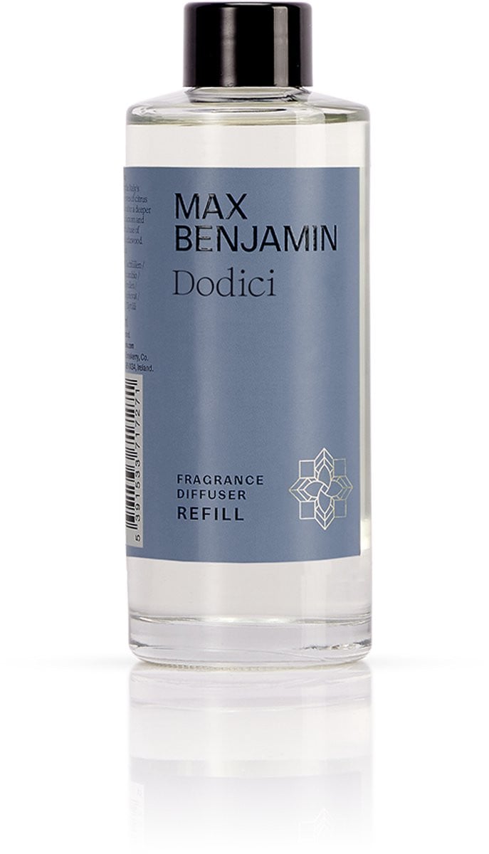 Max Benjamin Dodici Navulling voor Geurstokjes 150ml