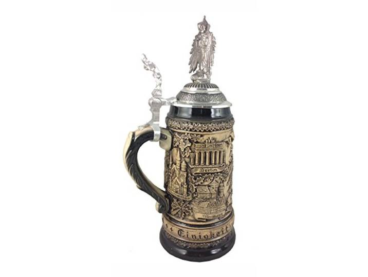 Zöller & Born Bierkrug Zinn Deutschland Adler Seidel 0,5 Liter Bierseidel ZO 1403/5013
