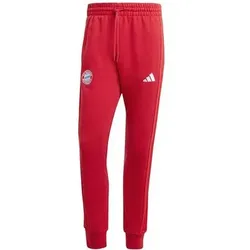 ADIDAS Herren Fanhose FC Bayern München DNA, Größe XL in Rot Rot