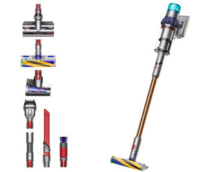 Dyson V15 Detect Extra - Kabelloser Staubsauger mit Laser-Technologie, Bis zu 60 Minuten Laufzeit, Leistungsstarke Saugleistung, Inklusive Multi-Floor