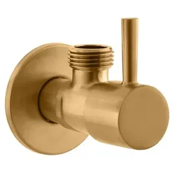 Eckventil RAV Slezák 1/2"x3/8" gold gebürstet RV0238ZK
