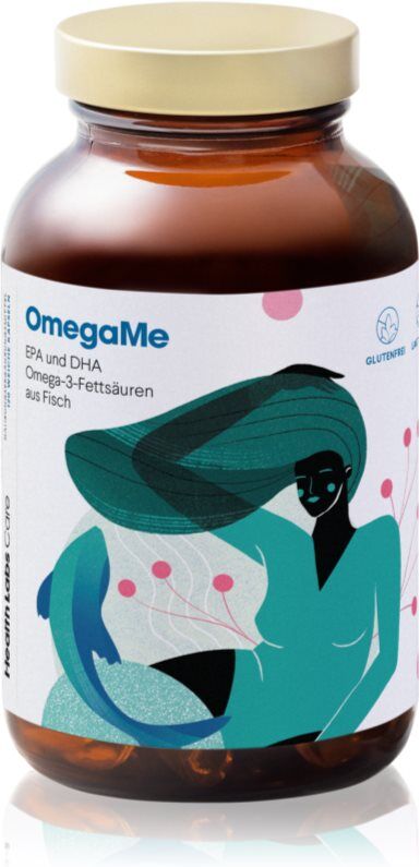 Health Labs Care OmegaMe Empfohlene Tagesdosis an Omega-3-Fettsäuren 120 Kapseln