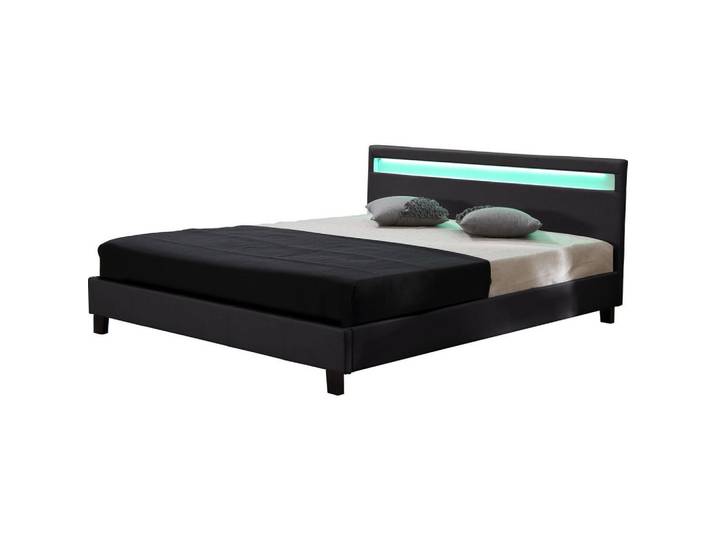 Habitat Garten Bett maria Grau, 190x140 cm, Schlafzimmer, Betten, Polsterbetten