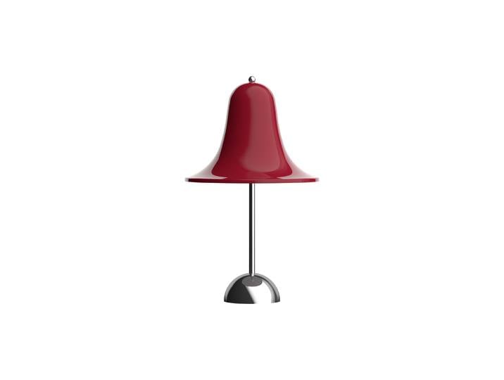 Verpan - Lampe sans fil rechargeable Pantop - Rouge - Plastique - Designer Verner Panton