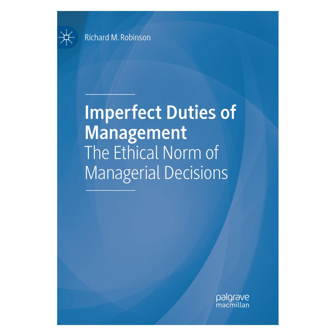 Springer Imperfect Duties of Management (Englisch, Softcover, Richard M Robinson) (56112502)