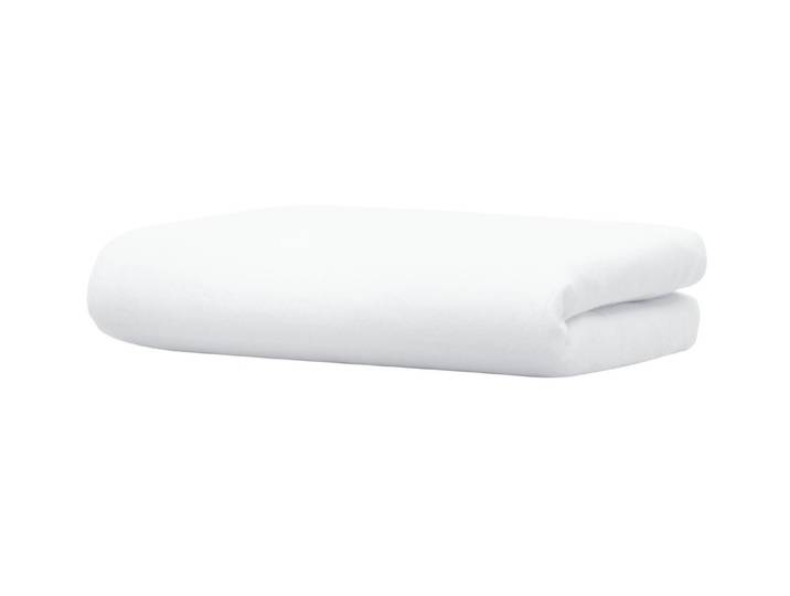 Biber-Betttuch aus 100% Baumwolle, Weiss, Größe 032 (1 Betttuch, 220/270 cm)