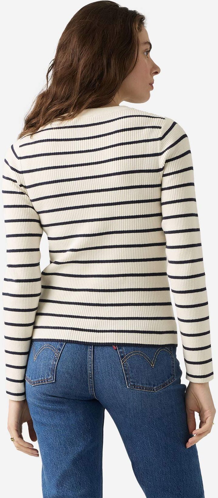 Levis Rib W - Maglione - Donna - Bianco L