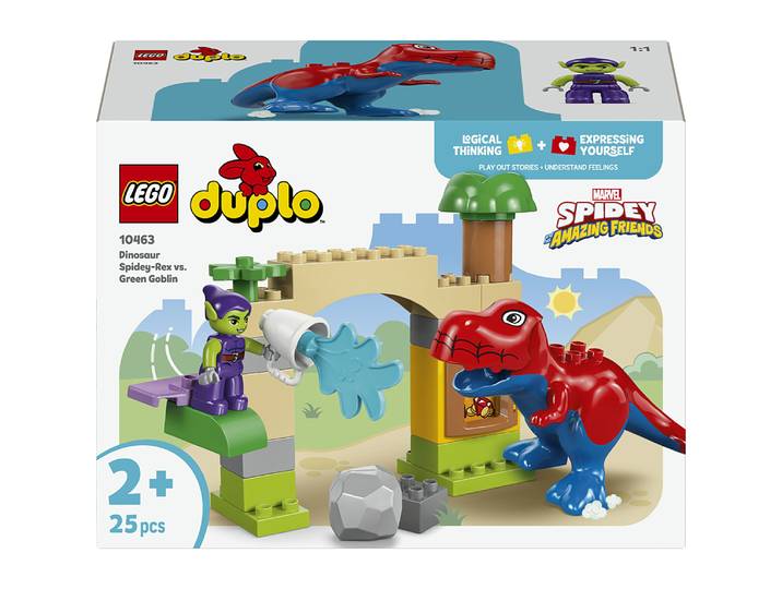 LEGO® DUPLO Marvel - Spidey-Rex contre le Bouffon Vert - 10463