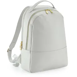 BagBase Rucksack 'Boutique' BG768 soft grey 30 x 41 x 11 cm
