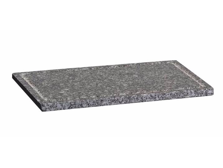 Trisa 9600.3047 Steinplatte – Raclette Zubehör/Fondue Zubehör – stone grey