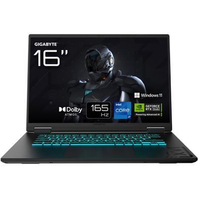GIGABYTE Gaming-Notebook "Gaming A16 CTHI3DE894SH", schwarz (schwarz steel), 16 GB RAM 1.000 GB SSD, Core i7, Windows11, Notebooks, Topseller