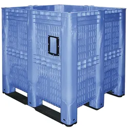 BRB XXL Behälter / Elefantenbox / Großbehälter, geschlitzt, LxBxH 1300x1150x1250 mm