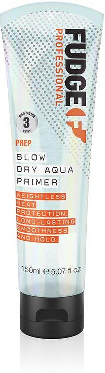 Fudge Blow Dry Aqua Lightweight Heat Protection Hair Styling Primer &