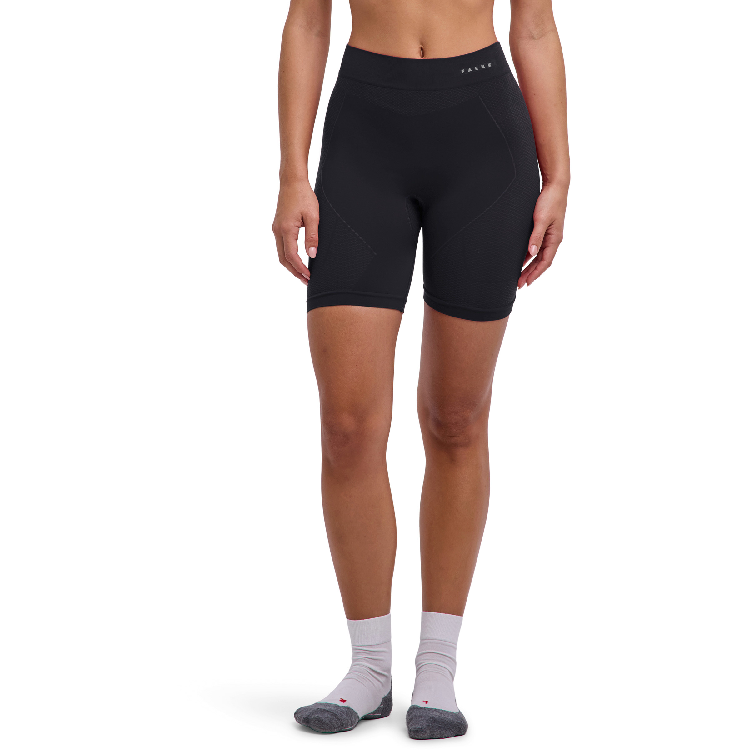 Falke Boxer Warm Tights Damen Laufhose schwarz Größe S Trailrunning | Laufen Elastisch