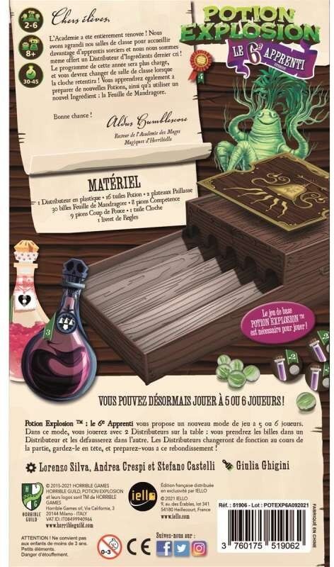 Horrible Games Extension Potion Explosion - 6e Apprenti