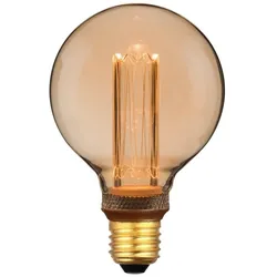 Nordlux E27 Retro Globe Deko LED-Filament Leuchtmittel 3,5W Goldfaden