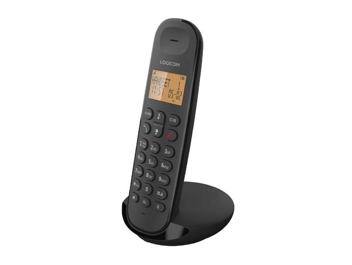 Téléphone Fixe sans fil Logicom Iloa 150 Noir
