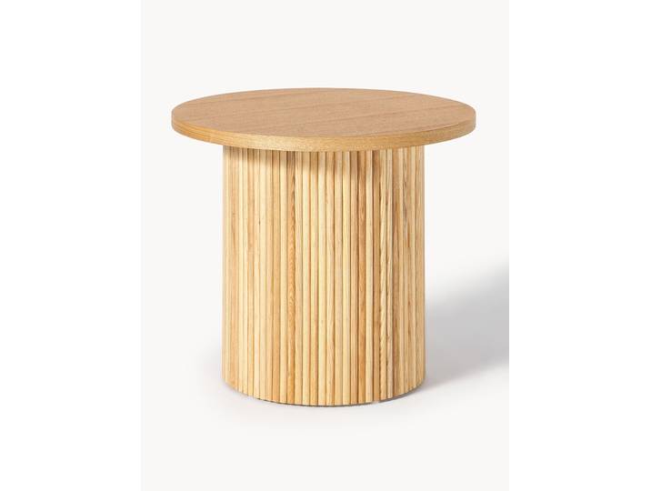 Runder Holz-Beistelltisch Nele