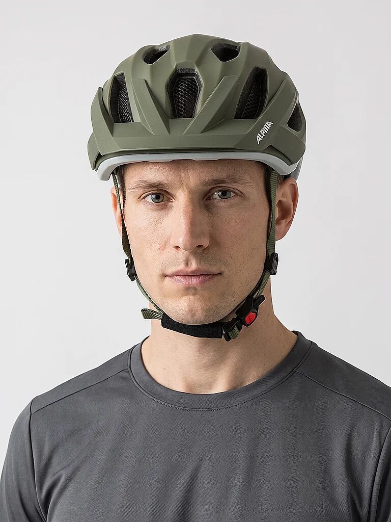 ALPINA Fahrradhelm Apax MIPS olive   52-57CM B